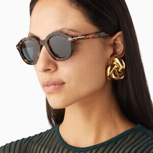 New, TOM FORD Raffa Sunglasses TF1100 52V Authentic